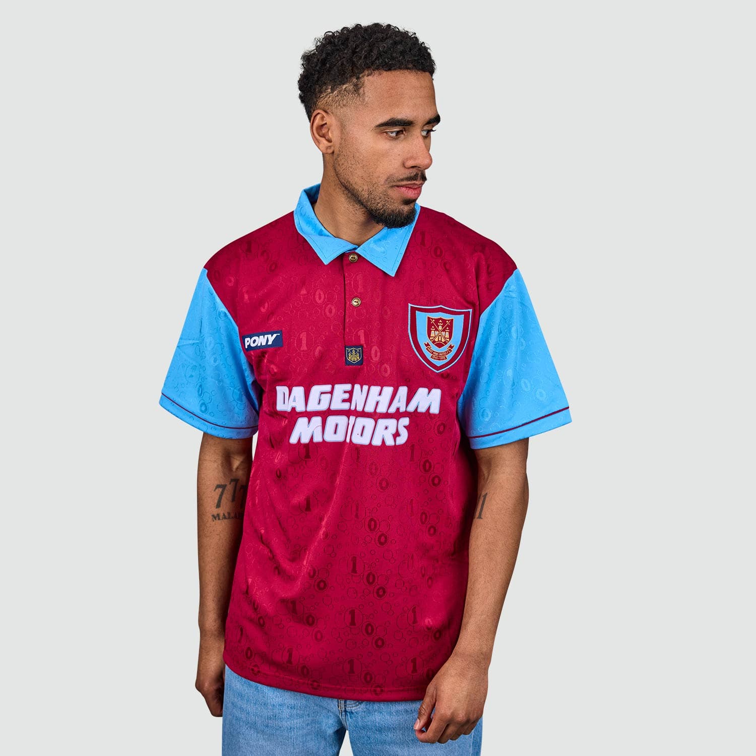 1995 West Ham United Pony Home Shirt