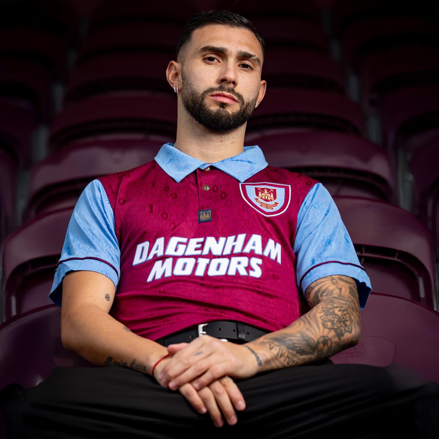 1995 West Ham United Home Shirt