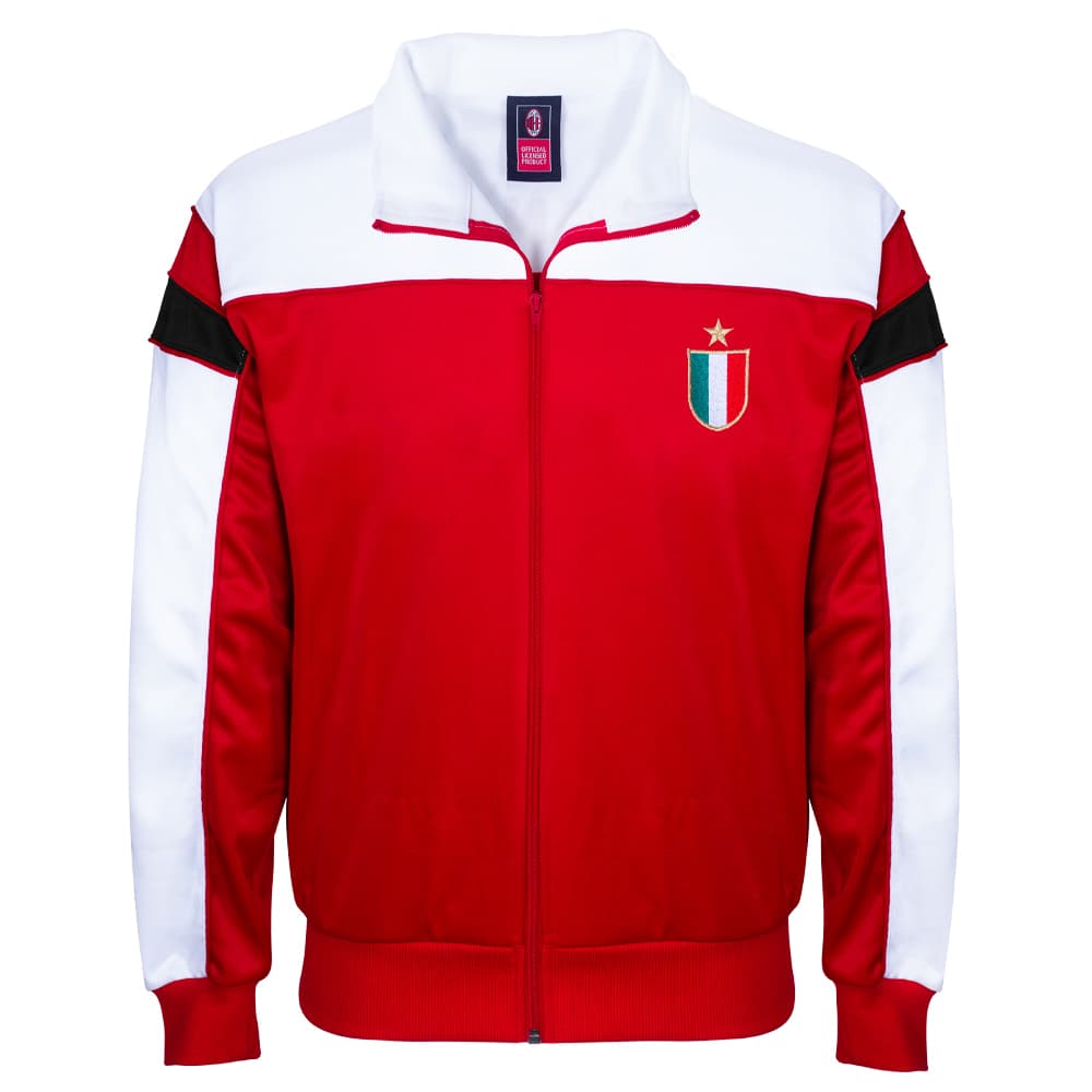 AC Milan home football shirt for the 1988 season, made by Score Draw