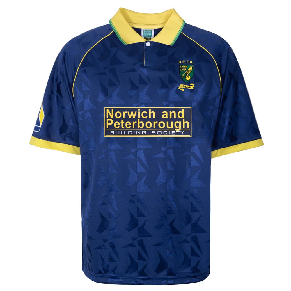 Norwich City away football shirt for the 1993 season