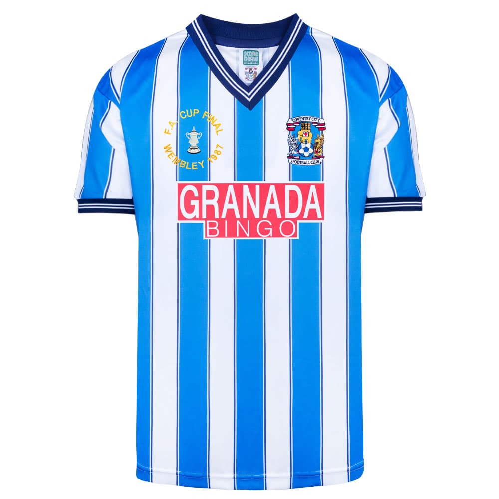 Coventry retro football shirt for the 1987 season