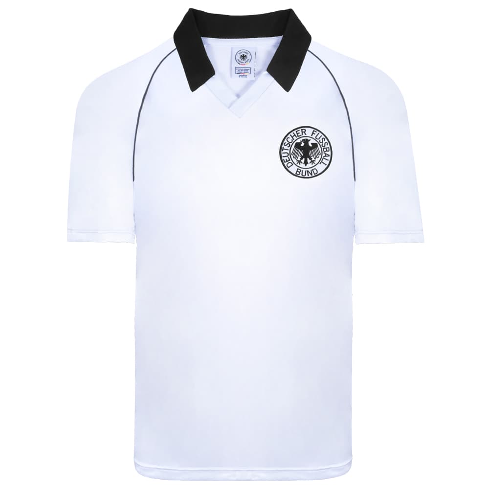 Germany home football shirt for the 1980 season, made by Score Draw