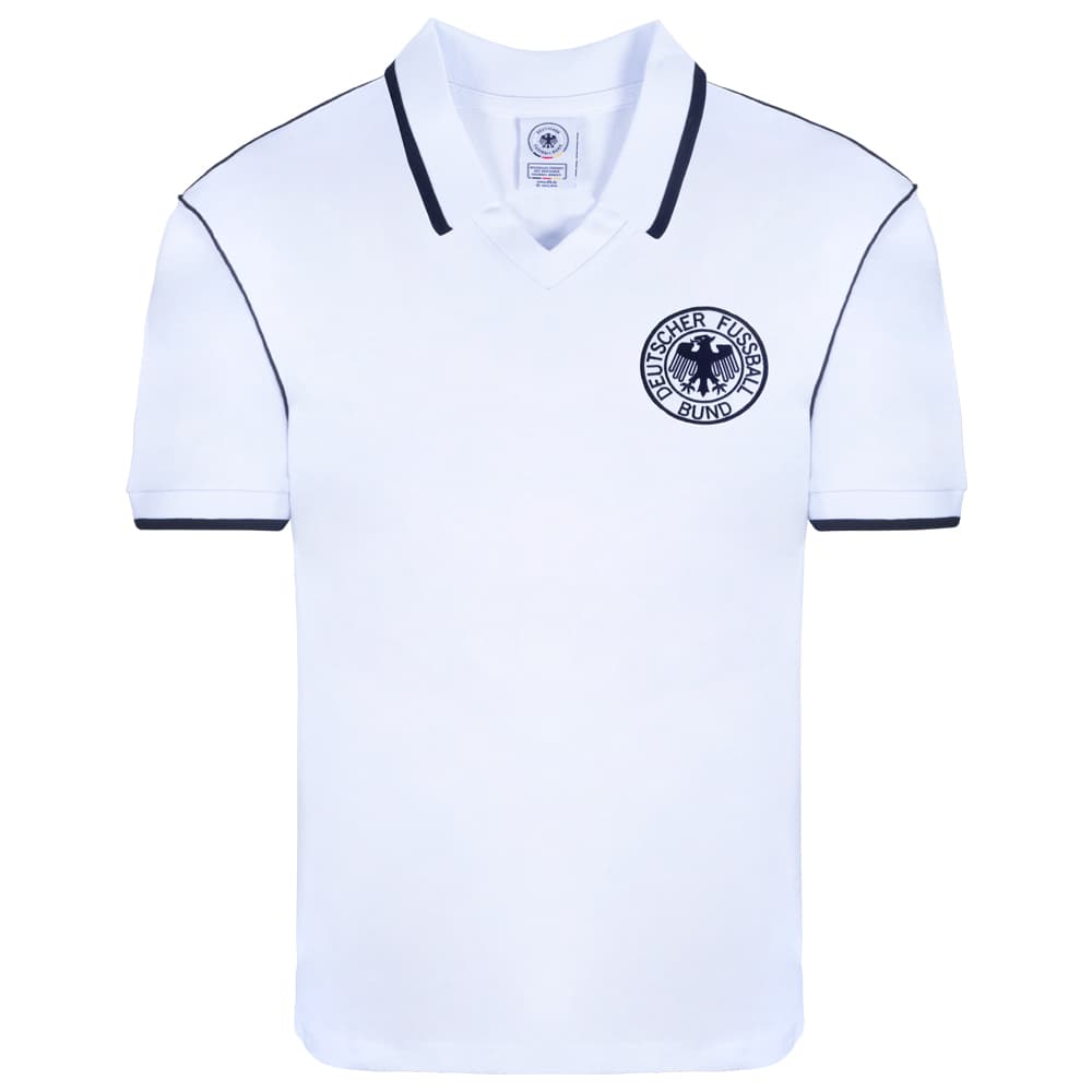 Germany home football shirt for the 1978 season, made by Score Draw