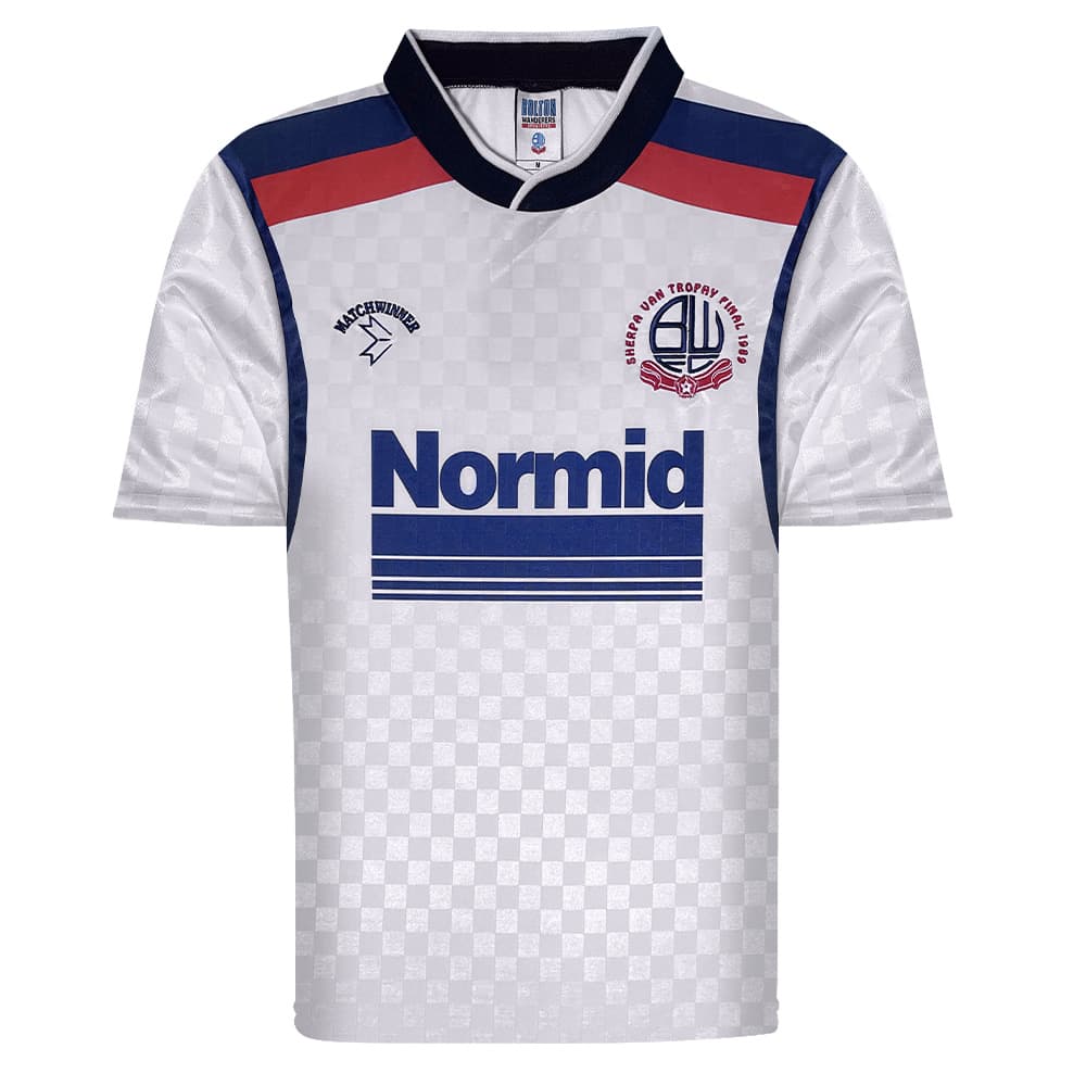 Bolton Wanderers retro football shirt for the 1989 season