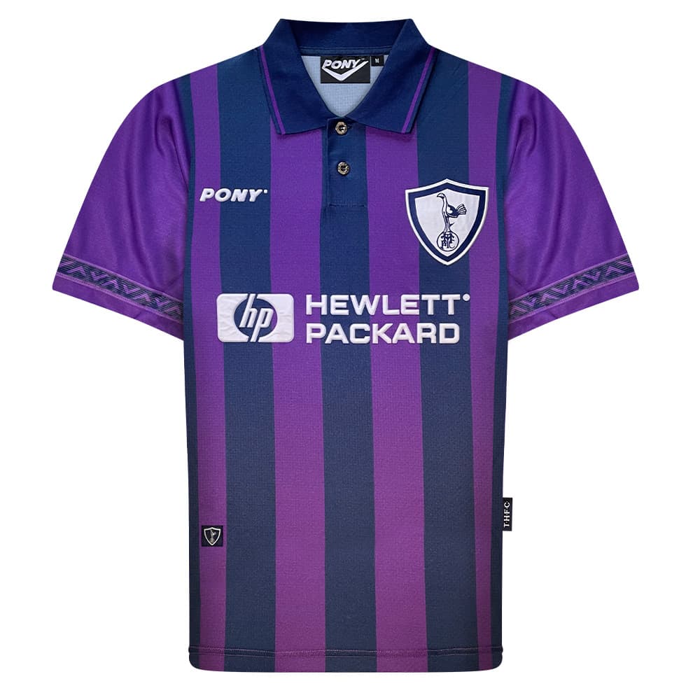 Tottenham Hotspur away football shirt for the 1996 season, made by Score Draw
