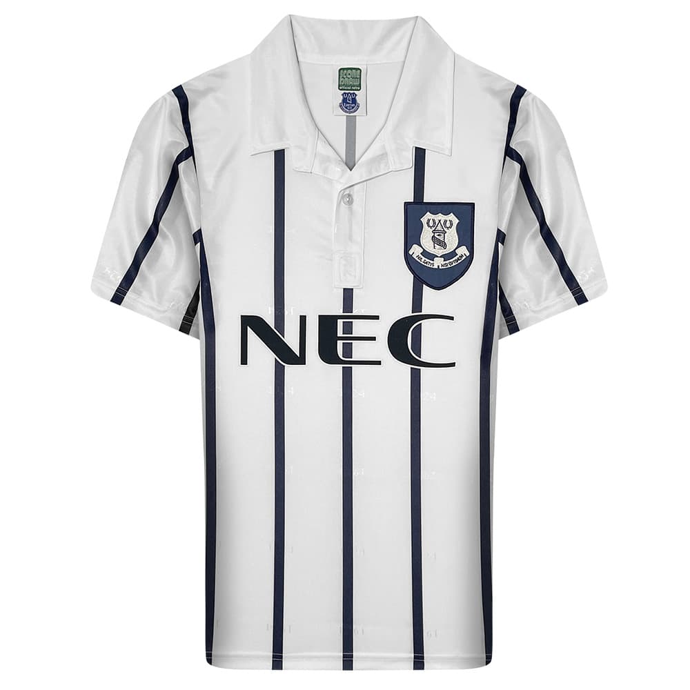 Everton away football shirt for the 1994 season, made by Score Draw
