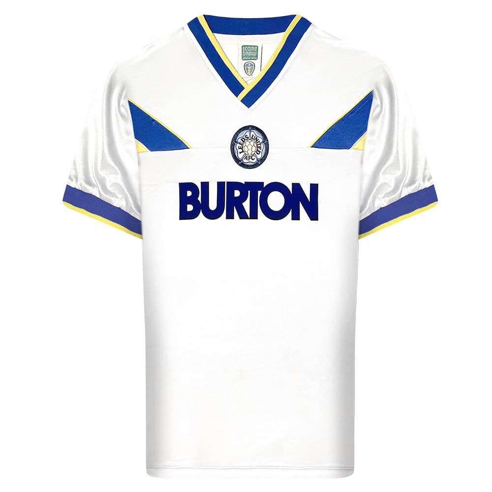 Leeds United retro football shirt for the 1986 season