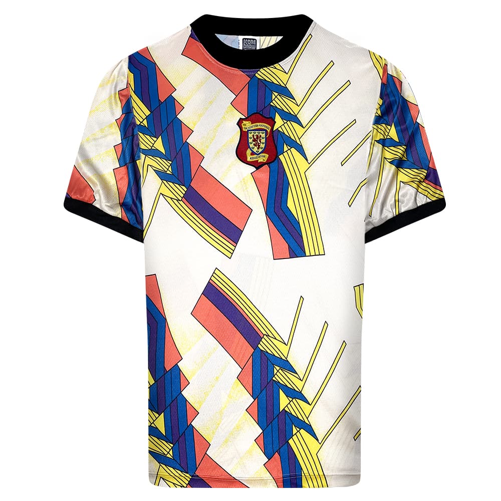 Scotland home football shirt for the 1994 season, made by Score Draw