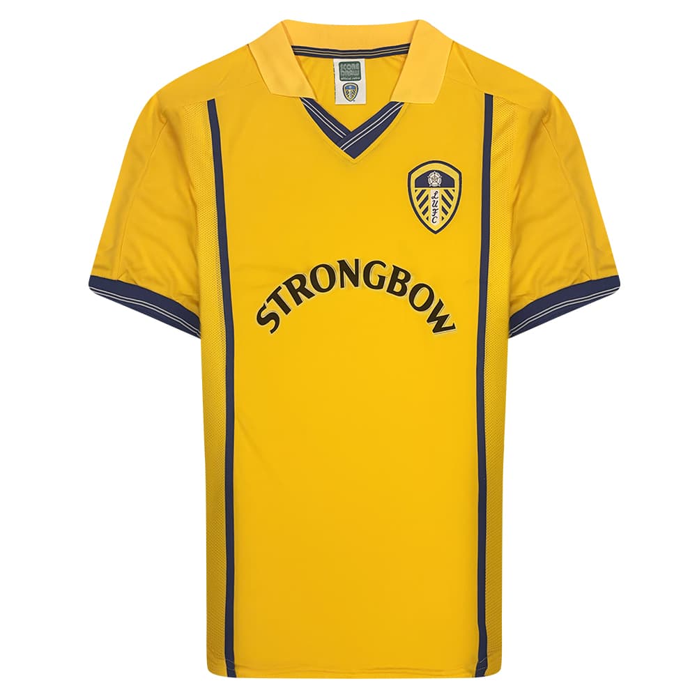 Leeds United away football shirt for the 2001 season