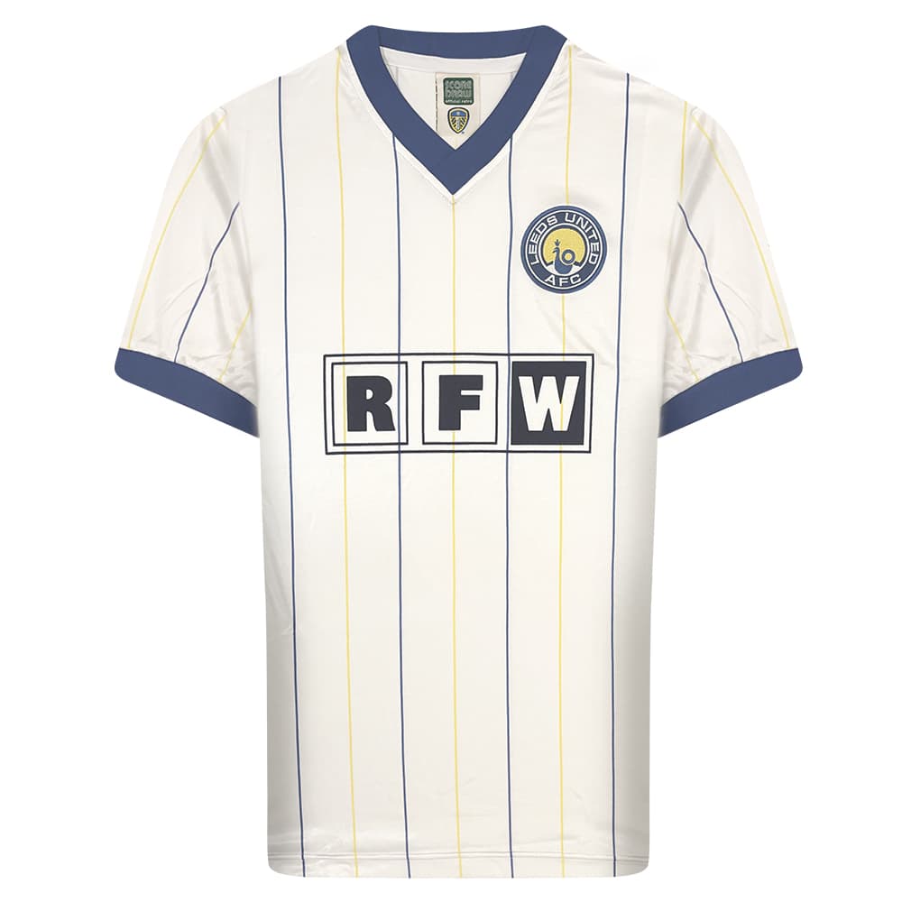 Leeds United retro football shirt for the 1982 season