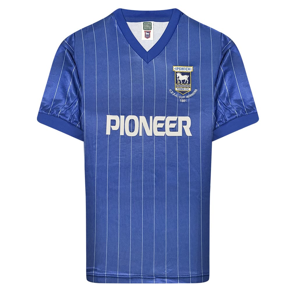 Ipswich Town home football shirt for the 1981 season