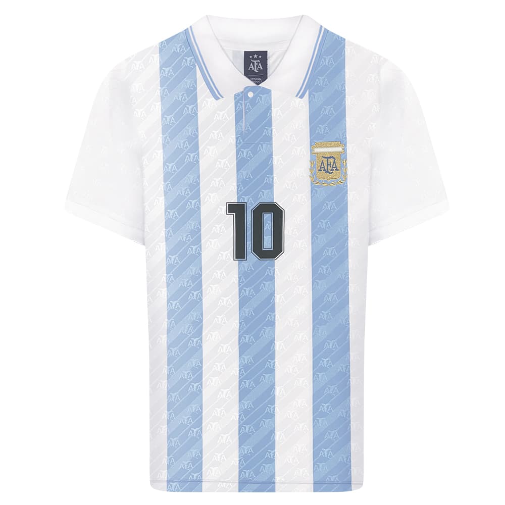 Argentina home football shirt for the 1994 season, made by Score Draw