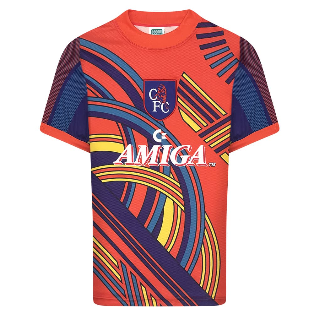 Chelsea away football shirt for the 1994 season, made by Score Draw