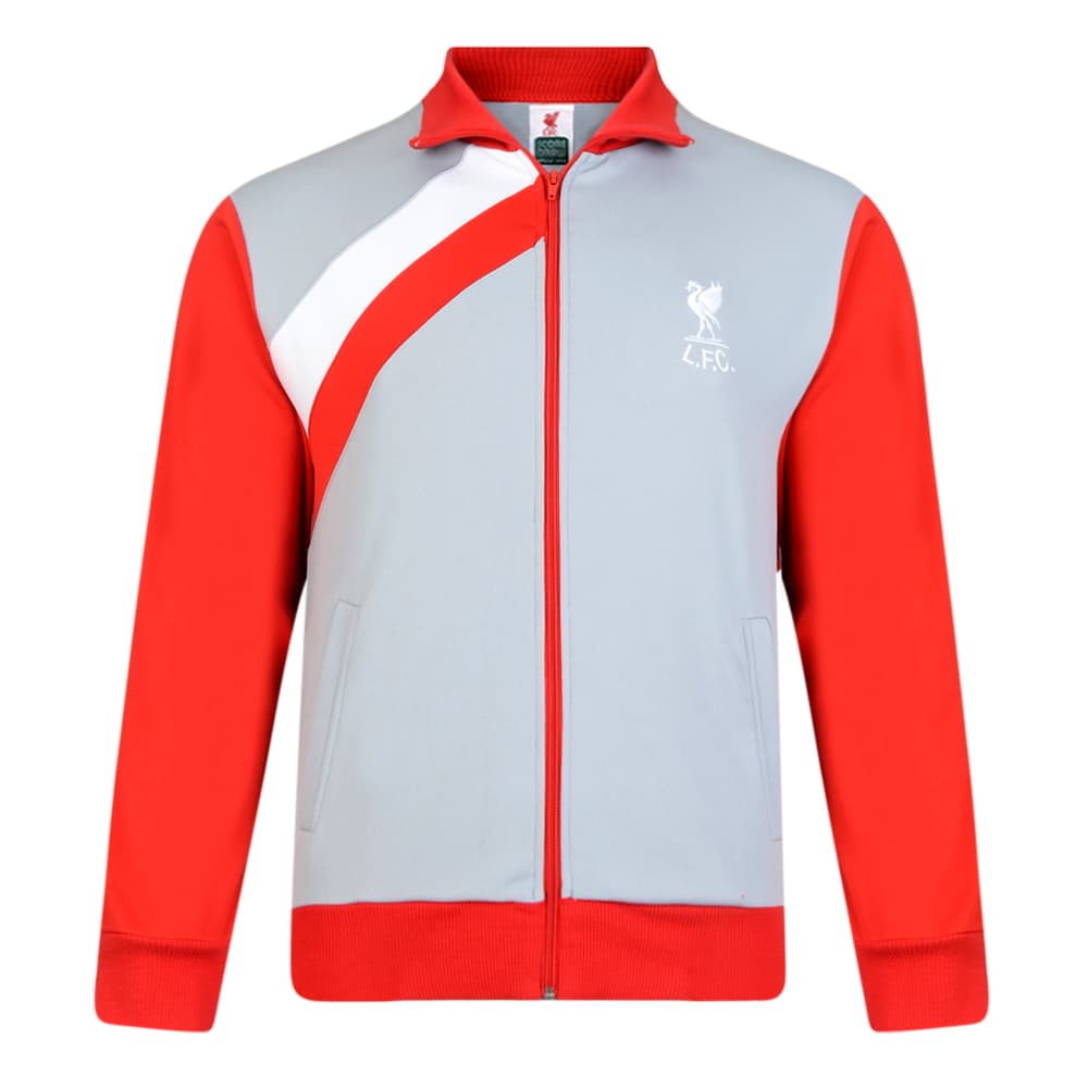 Liverpool home football shirt for the 1986 season, made by Score Draw
