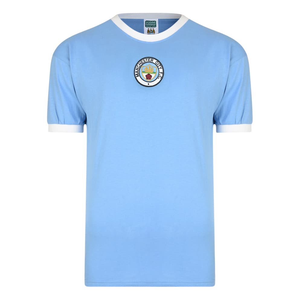 Manchester City retro football shirt for the 1972 season