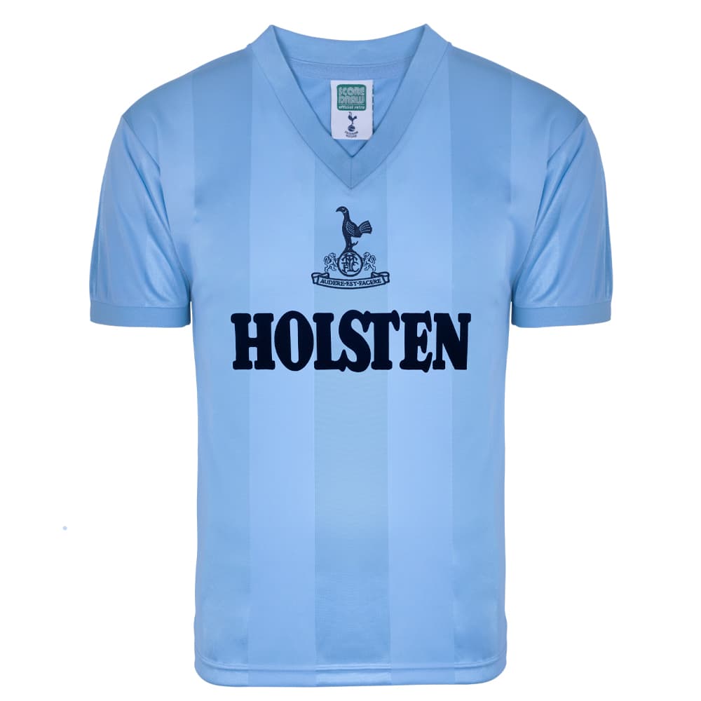 Tottenham Hotspur away football shirt for the 1983 season, made by Score Draw