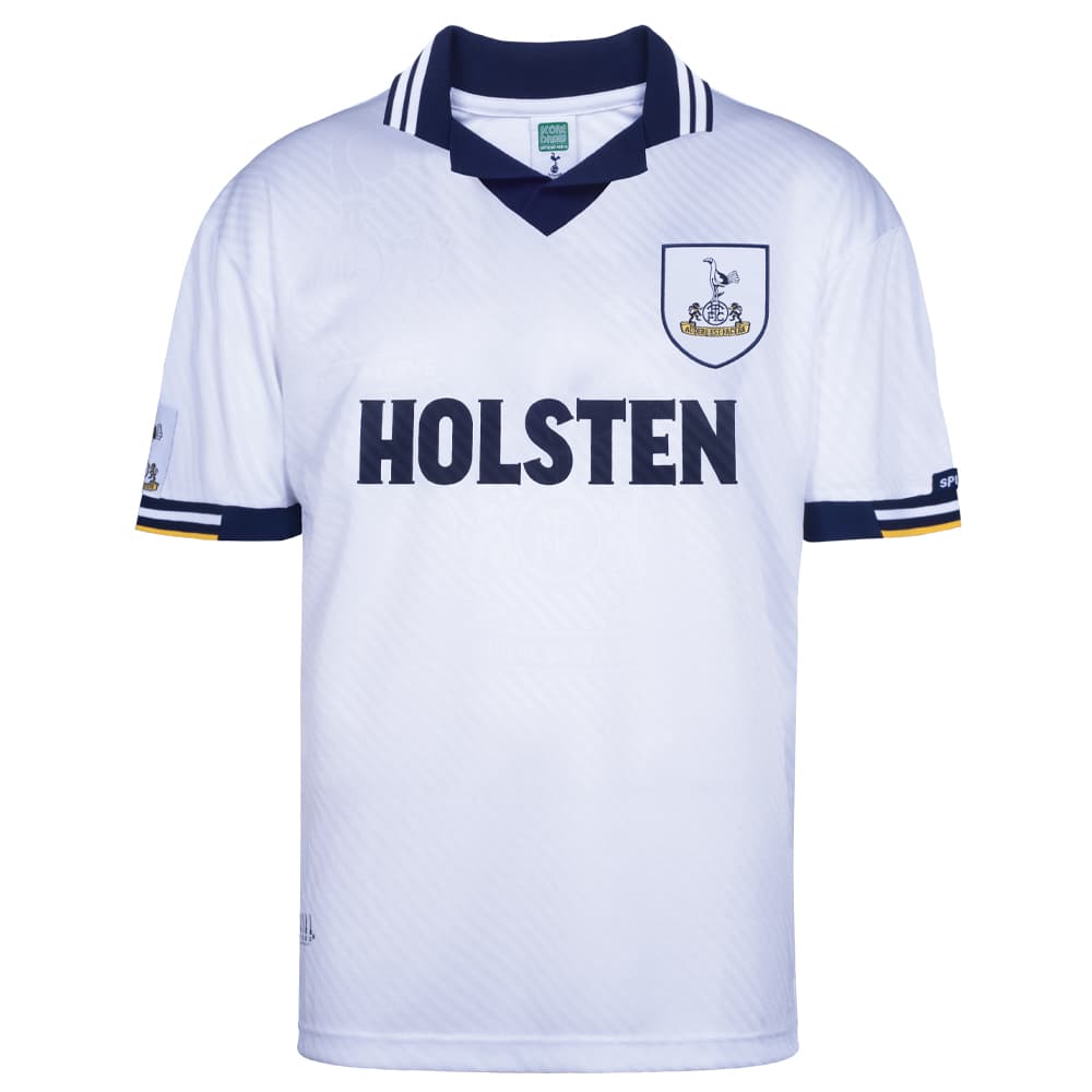 Tottenham Hotspur home football shirt for the 1994 season, made by Score Draw