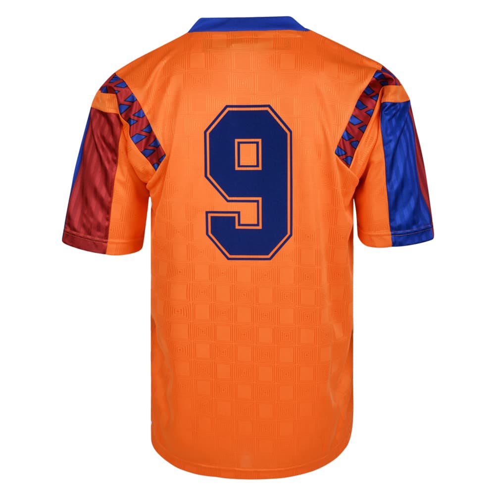 FC Barcelona home football shirt for the 1992 season, made by Score Draw