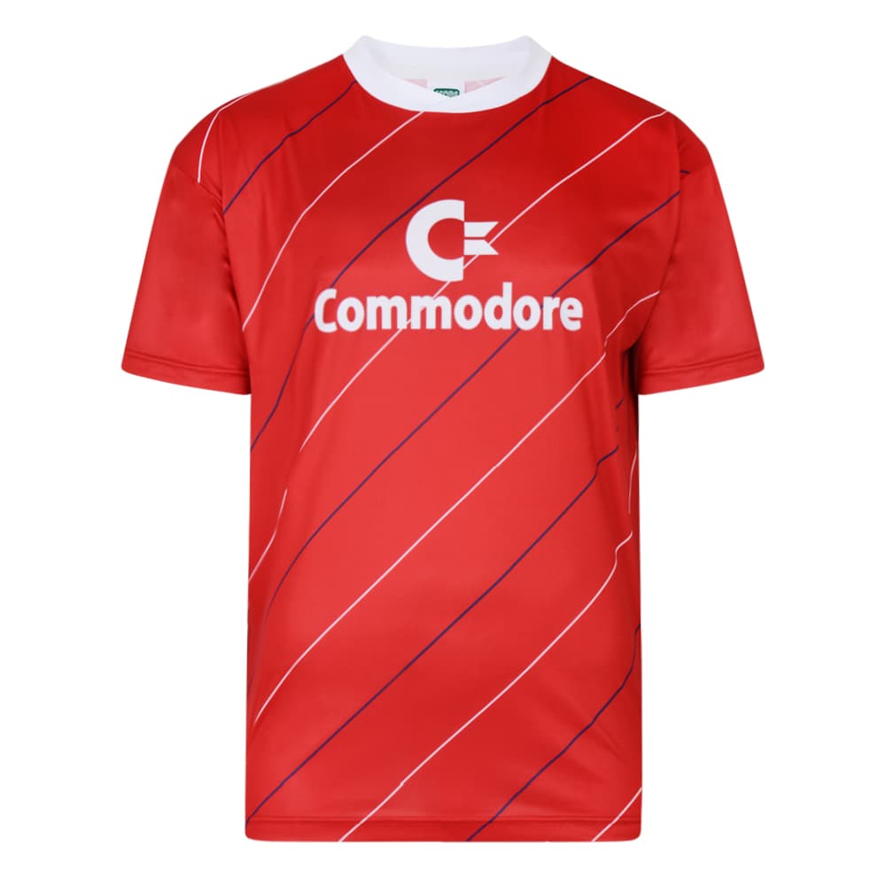 Bayern Commodore retro football shirt for the 1984 season