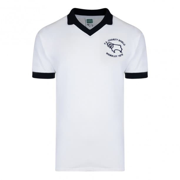 Derby County retro football shirt for the 1975 season