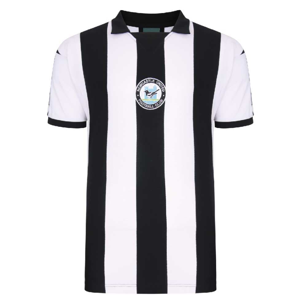 Newcastle United home football shirt for the 1978 season, made by Score Draw