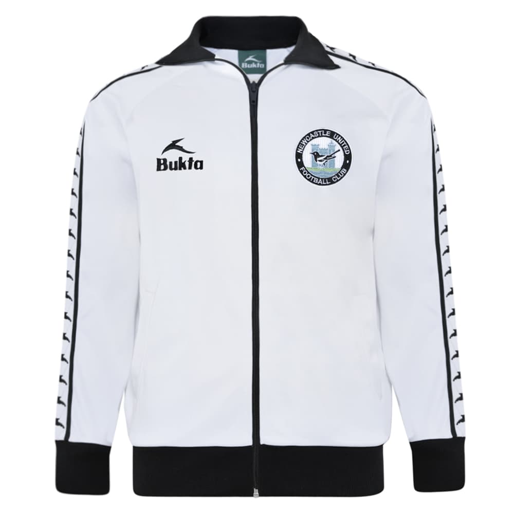 Newcastle United away football shirt for the 1978 season, made by Score Draw