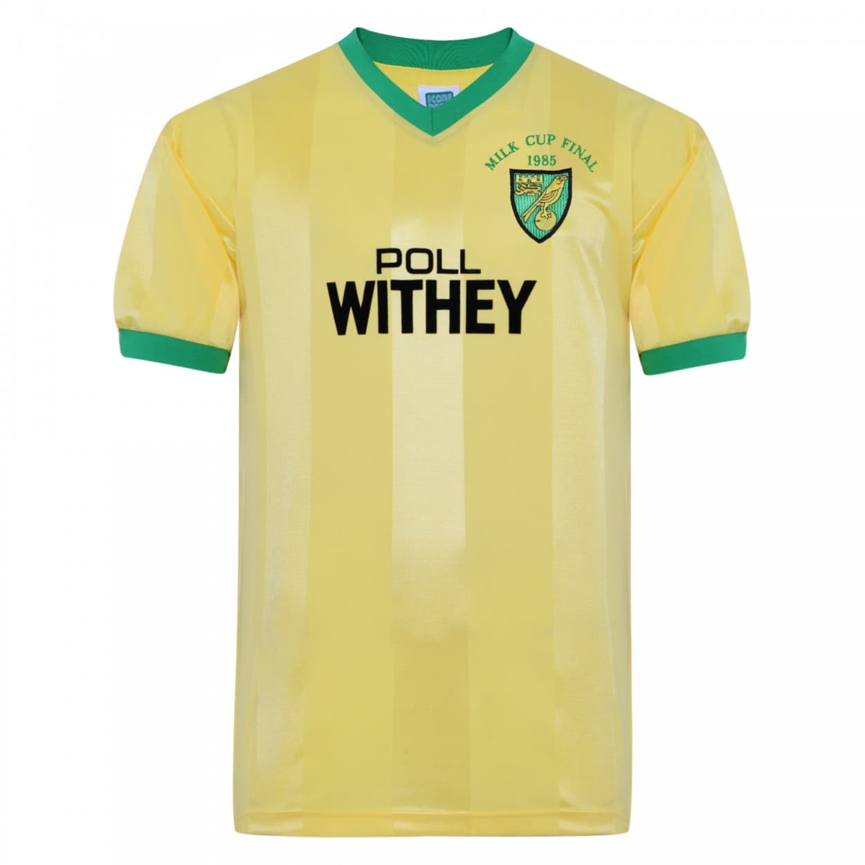 Norwich City retro football shirt for the 1985 season