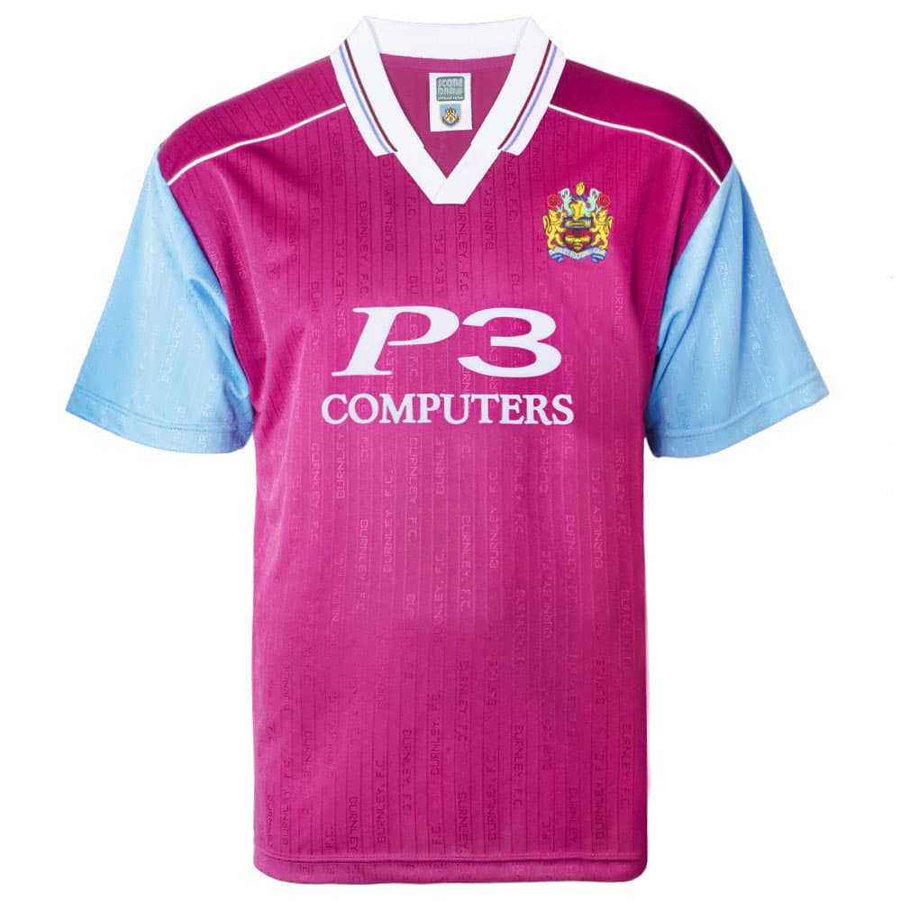 Burnley retro football shirt for the 2000 season