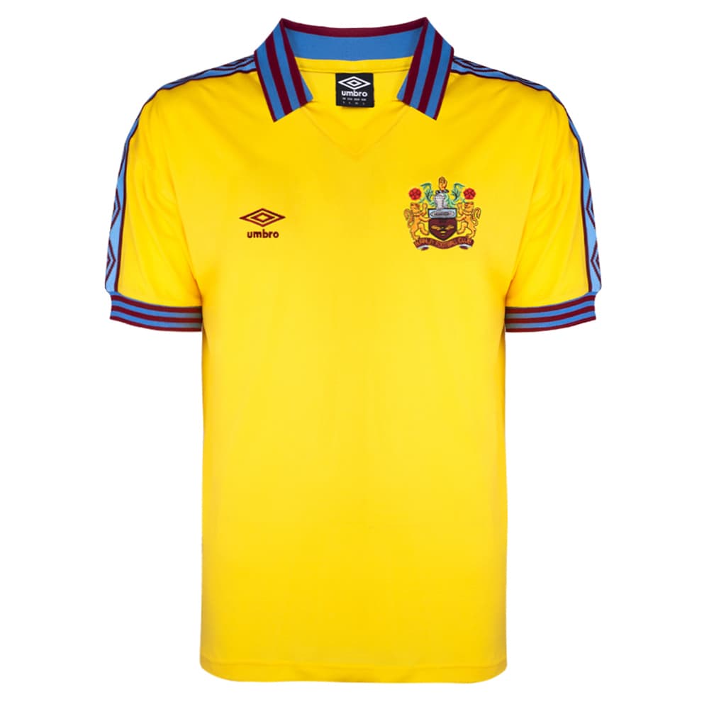 Burnley away football shirt for the 1980 season
