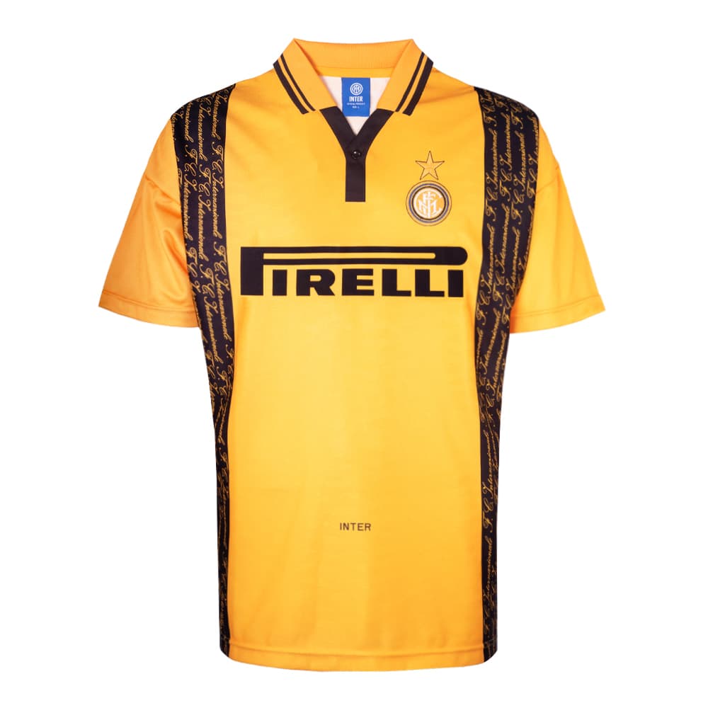 Inter Milan third football shirt for the 1996 season, made by Score Draw