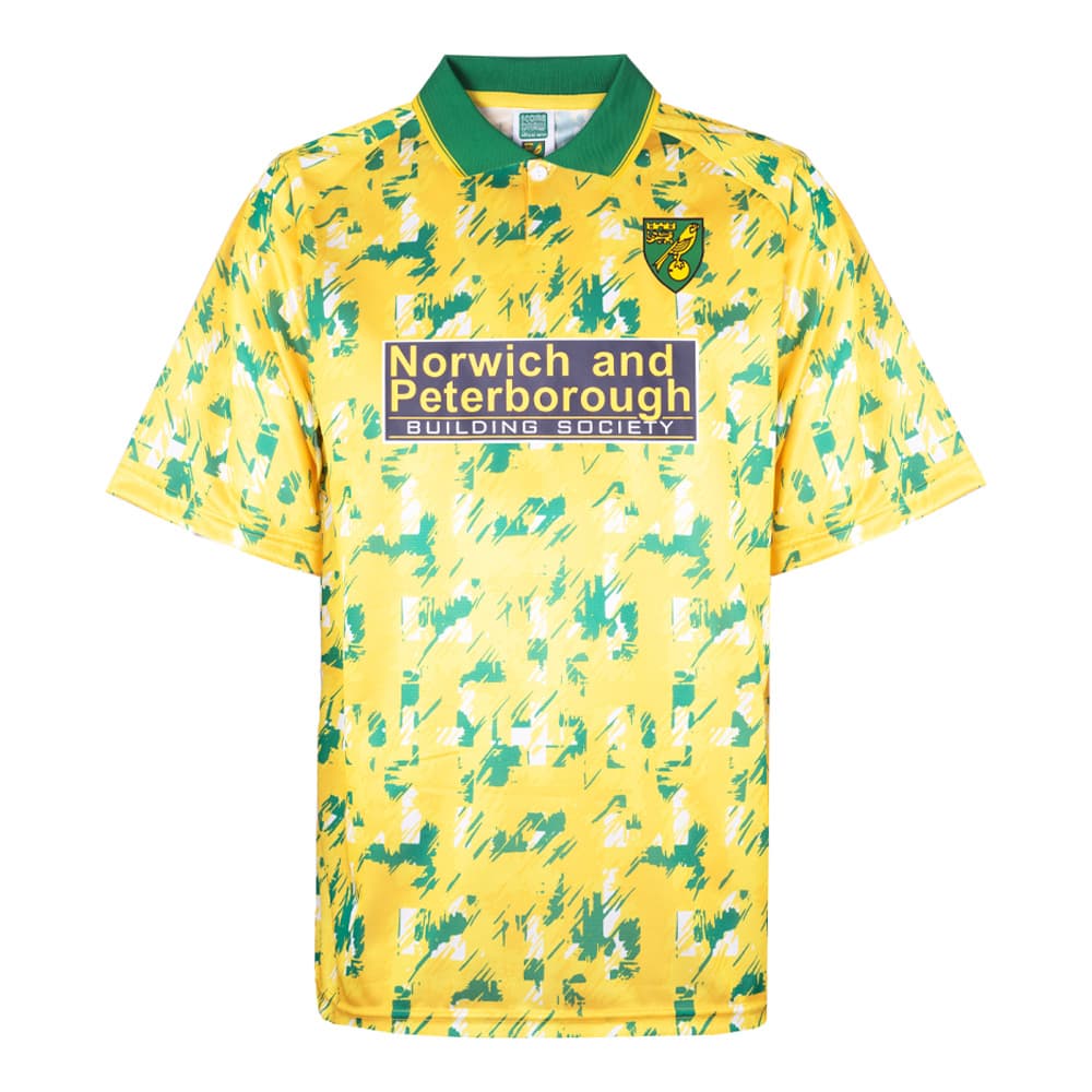 Norwich City retro football shirt for the 1993 season