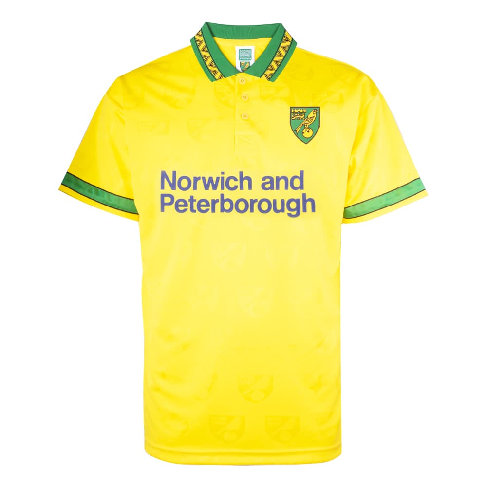 Norwich City retro football shirt for the 1994 season