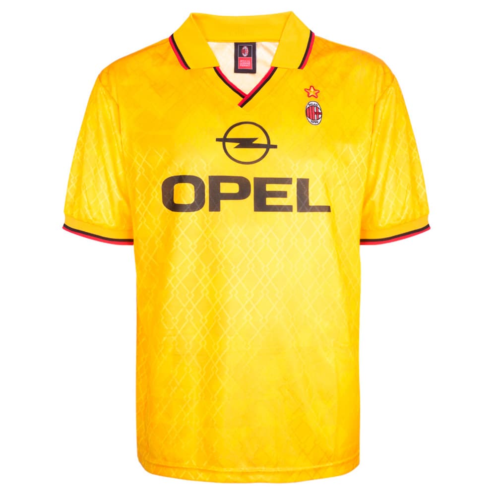 AC Milan third football shirt for the 1996 season, made by Score Draw