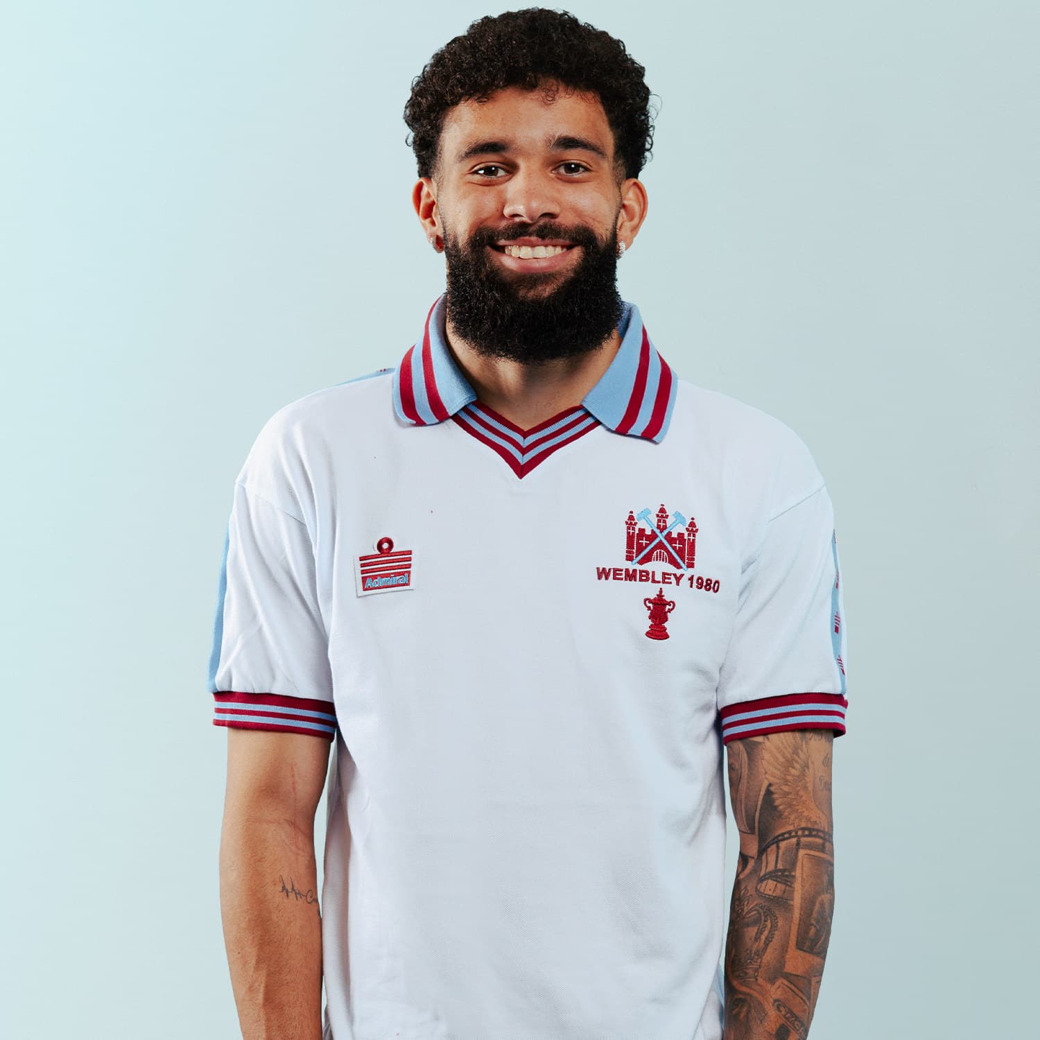 1980 West Ham United Admiral Home Shirt