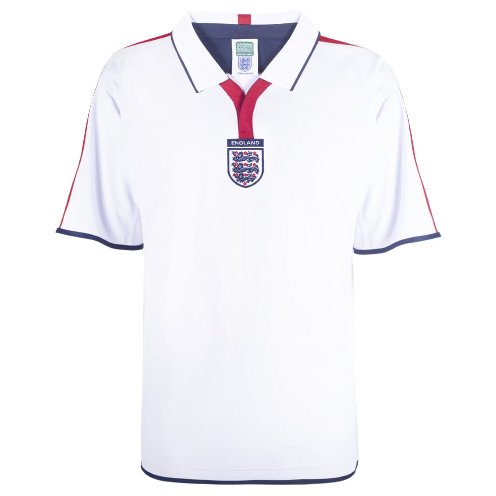 England retro football shirt for the 2004 season