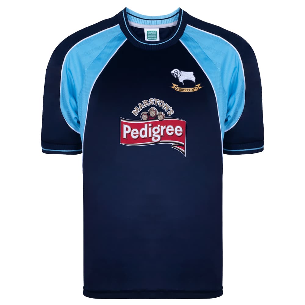 Derby County away football shirt for the 2002 season