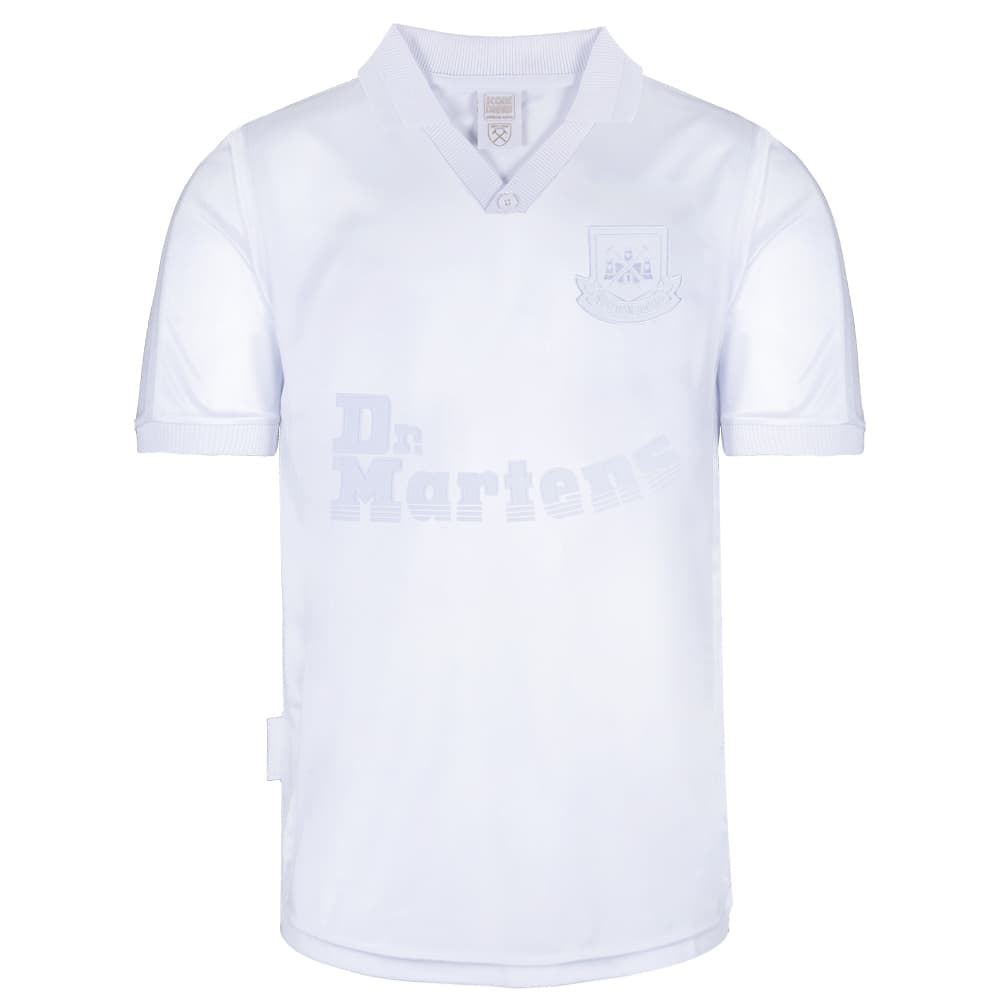 West Ham United home football shirt for the 2000 season, made by Score Draw