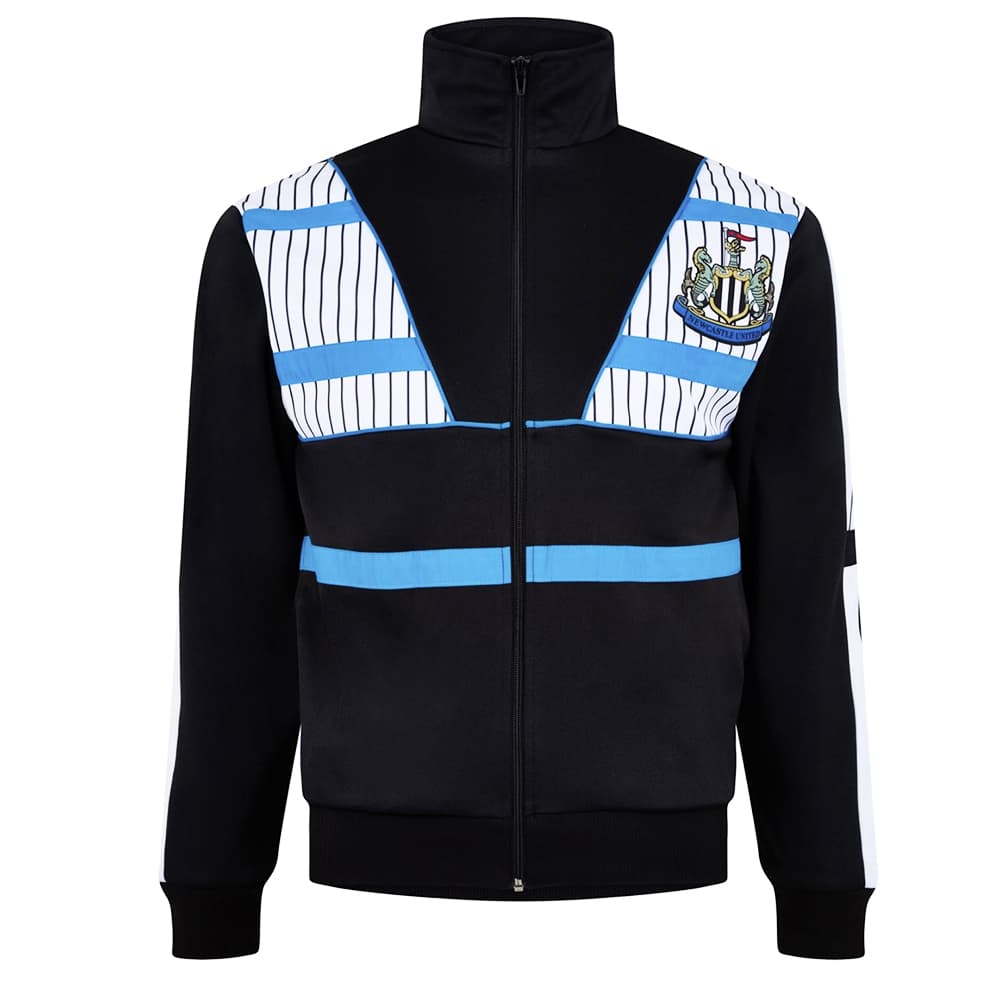 Newcastle United home football shirt for the 1990 season, made by Score Draw