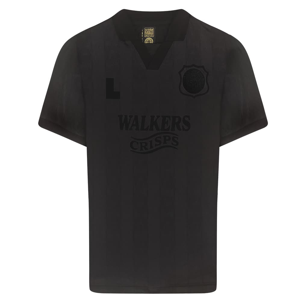 Leicester City home football shirt for the 1995 season, made by Score Draw