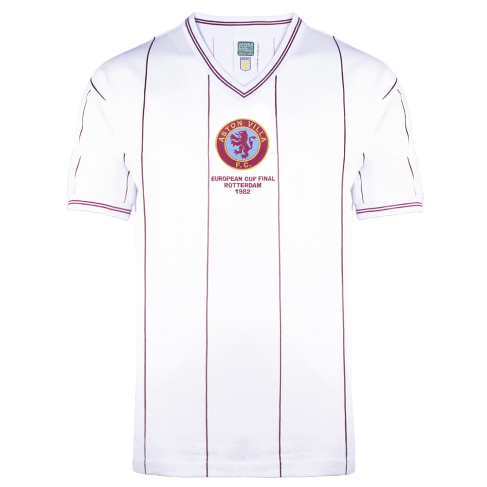 Aston Villa retro football shirt for the 1982 season