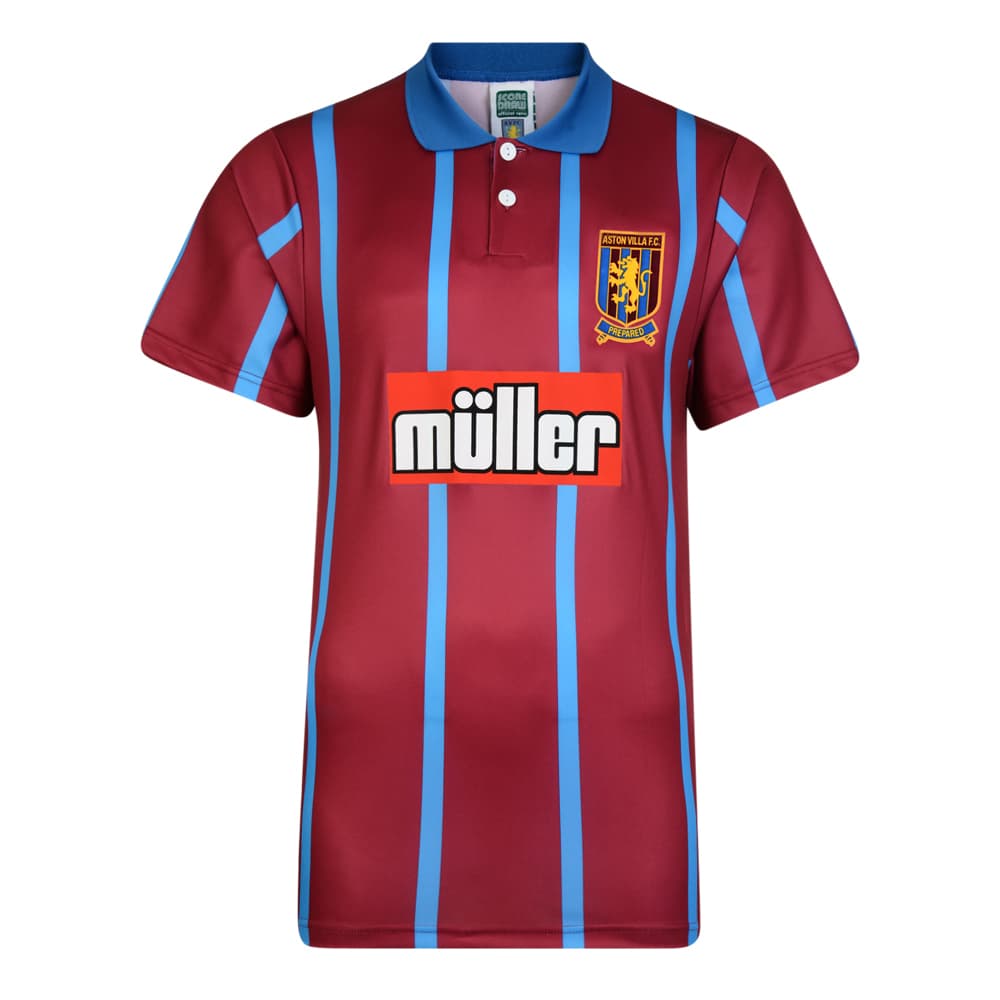 Aston Villa retro football shirt for the 1994 season