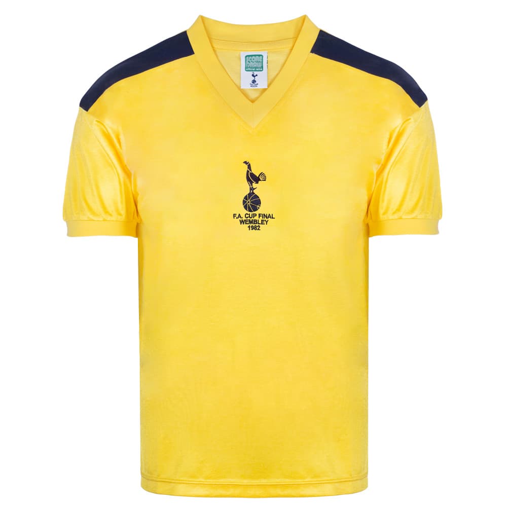 Tottenham Hotspur away football shirt for the 1982 season, made by Score Draw