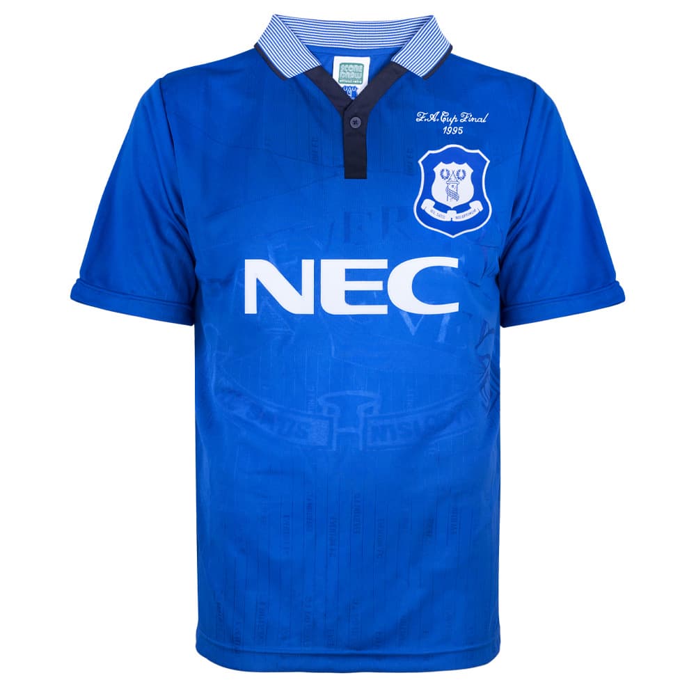 Everton retro football shirt for the 1995 season