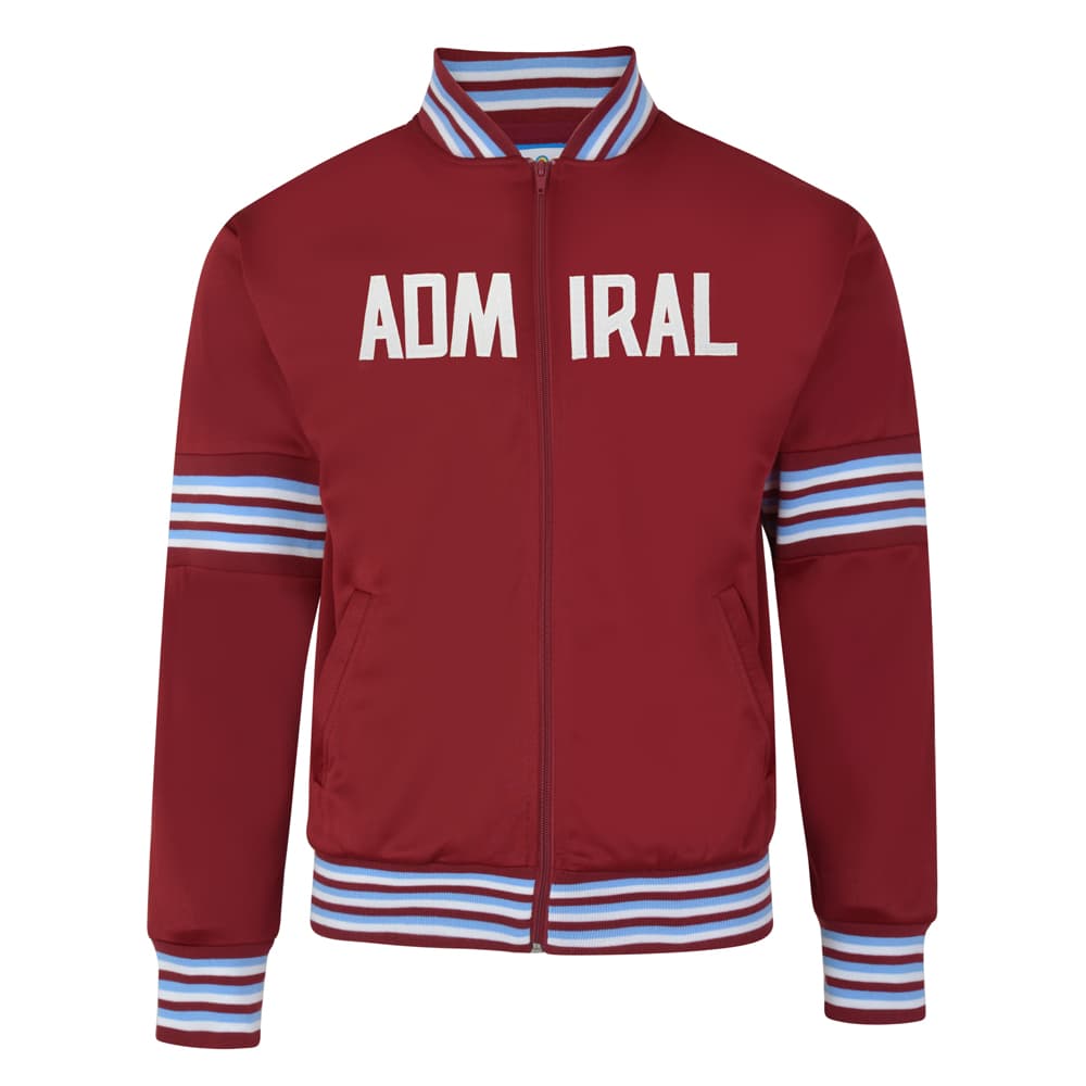 West Ham United home football shirt for the 1974 season, made by Score Draw