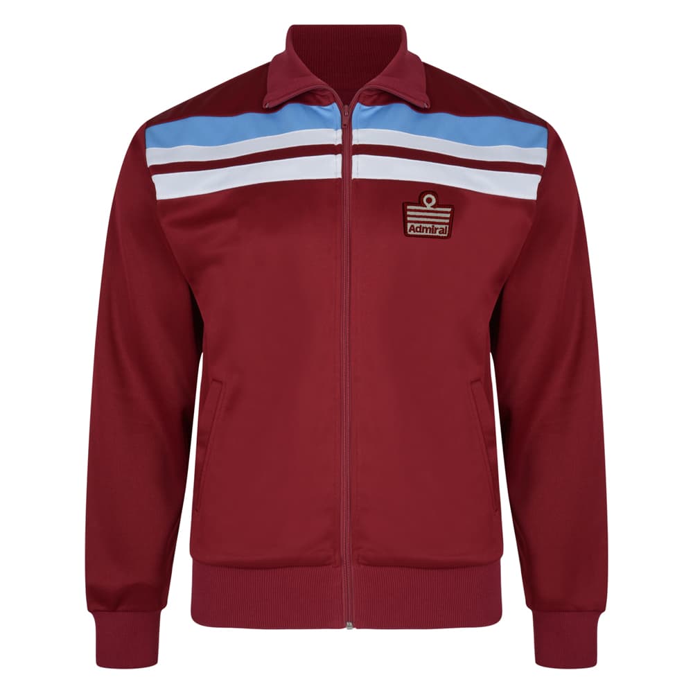 West Ham United home football shirt for the 1982 season, made by Score Draw