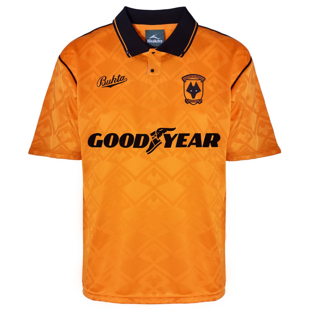 Wolverhampton Wanderers home football shirt for the 1992 season